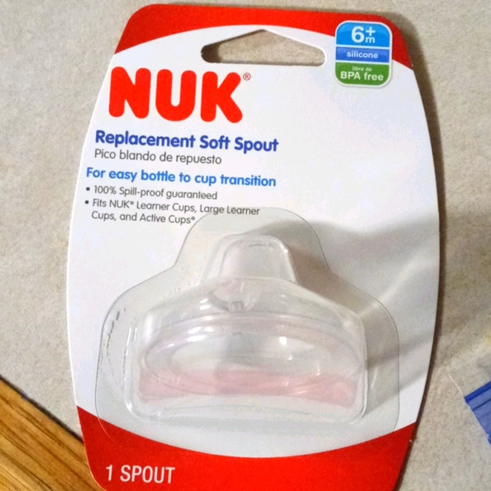 NUK replacement soft Spout 6+months